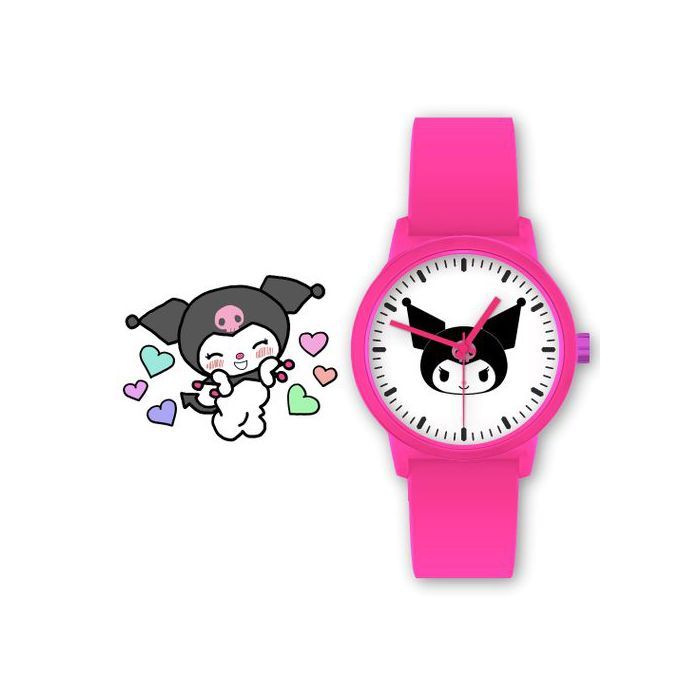 Sanrio, hello kitty, Kuromi Melody watch kids cartoon montre à Quartz disney, series tv