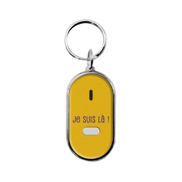 Porte-Clés Siffleur - Mister Gadget - M48 - LED - Alarme Sonore - Détecteur de Clé