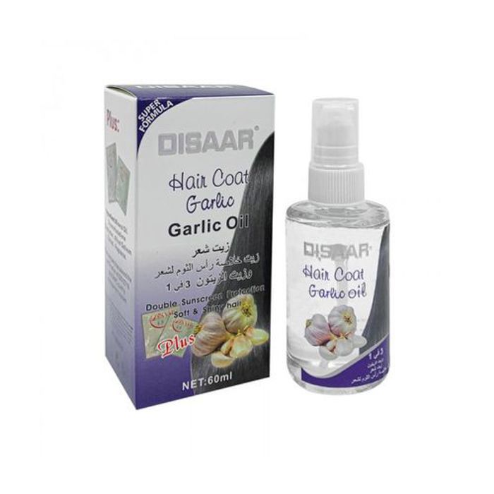 Disaar Sérum Capillaire à l'Extrait d'Ail 3en1 60 ml double sunscreen protection