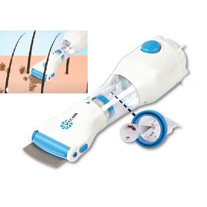 Filtres de rechange pour peigne à poux électrique, le traitement innovant anti-poux v-comb