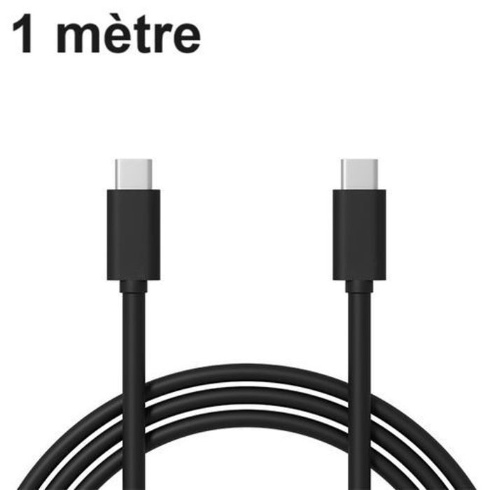 Type-C To Type-C Cable Noir