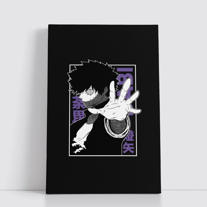 Tableau Manga Japonais sur Toile – Affiche Murale Anime 25x40 cm pour Déco Otaku 128