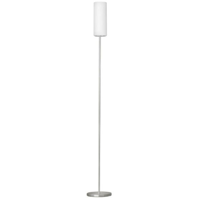 Lampadaire - EGLO LIGHTING - Troy 3 nickel mat - E27 - Métal - Intérieur