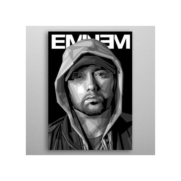 Affiche Décorative - Eminem - Poster Musique - Contemporain - Célébrités - Intérieur