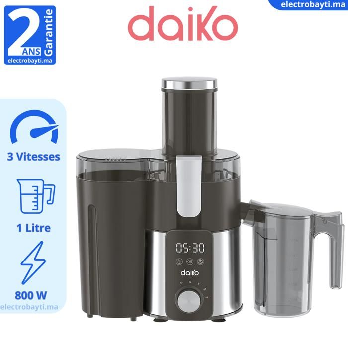 Daiko - Extracteur de jus 800W