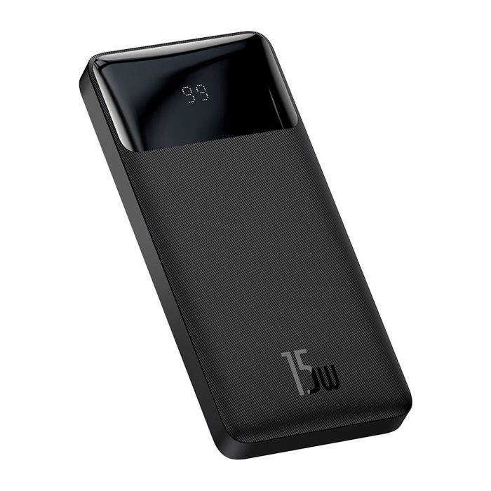 Powerbank - BASEUS - BIPOW - 10000mAh - 15W - Noir