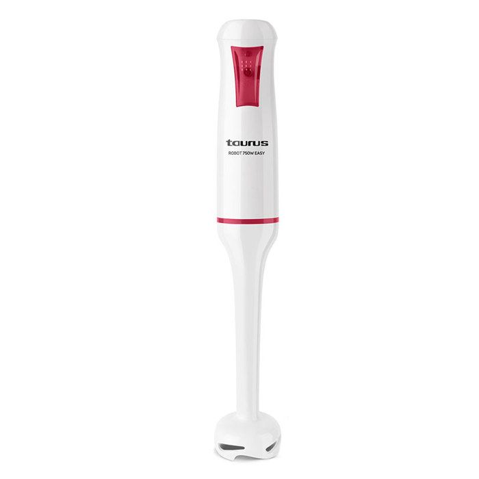Mixeur plongeant - TAURUS - Robot 750 Easy - 750 watts - Design anti-éclaboussures - Turbo Rotation