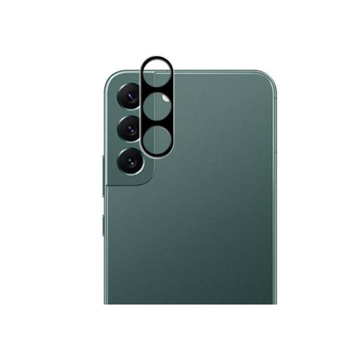 Protecteur d'objectif - GENERIC - Samsung Galaxy S24 5G - Verre trempé - Noir - Résistant aux rayures