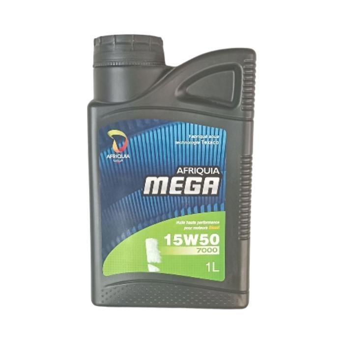 Huile moteur - MEGA - 15W50 - 1L - Diesel - Lubrification optimale