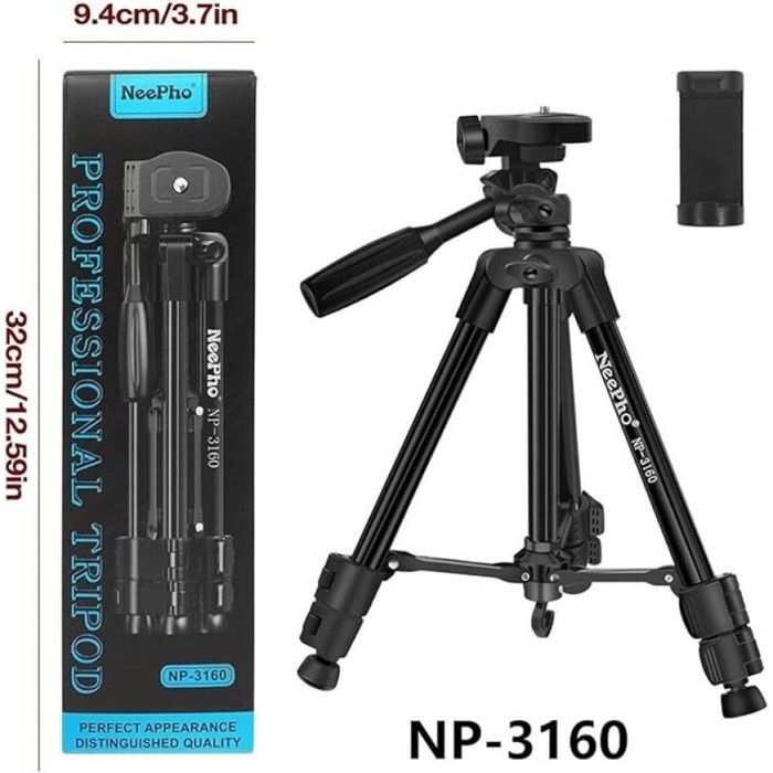 NeePho NP-3160 Tripod Stand - Black
