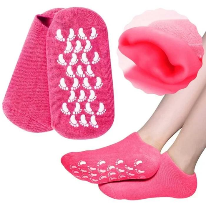 Chaussettes de Soin Quotidien Multicolores 2 Paires