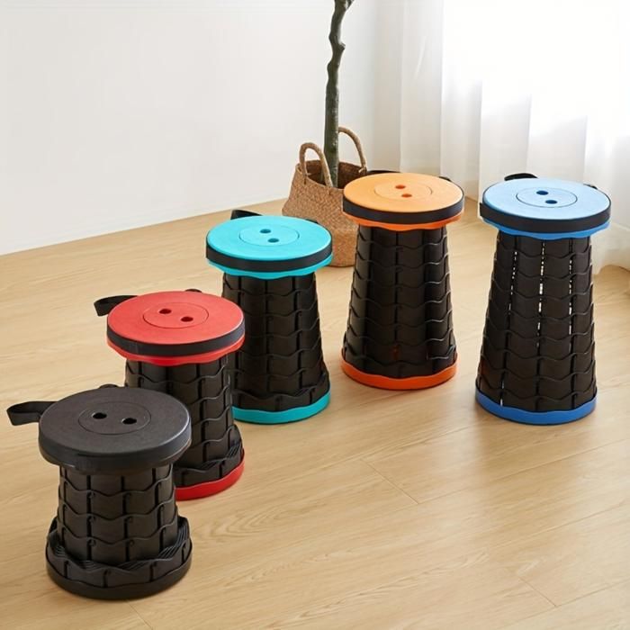 Tabouret pliante télescopique extérieur(Couleur aléatoire)