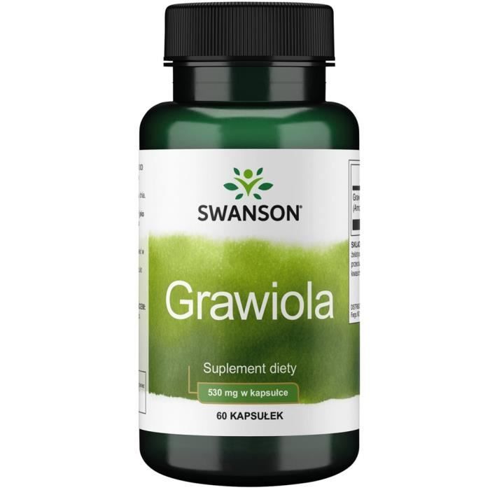 Compléments alimentaires Graviola BI7448 , Swanson,