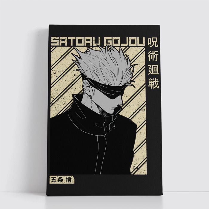 Tableau decoratif sur Toile 25x40 cm Anime attack on titan - one piece - Naruto - death note - Jujutsu Kaisen - Spy x Family 1260