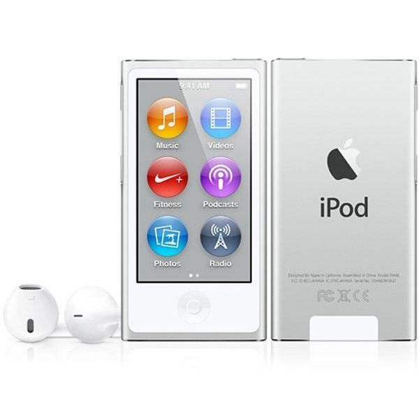 APPLE iPod nano 16 GB silver (7:e generationen) …