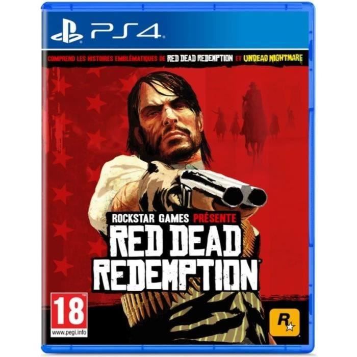 PS4-spel - Red Dead Redemption - Standard - Epic Western - 1 spelare - Inkluderar Undead Nightmare