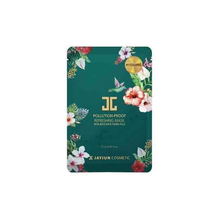 Masque pour visage - JAYJUN - Pollution Proof - Hydratation Intense - Apaisement - Protection Anti-Pollution