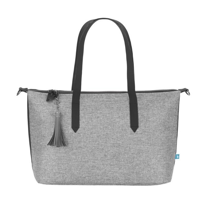 Babymoov Sac à langer Champs-Elysée Gris - Plan à langer et Serviette de change inclus