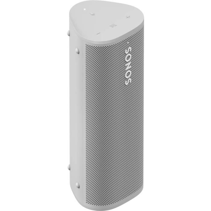 Enceinte sans fil - SONOS - ROAM - Batterie rechargeable - Bluetooth - Blanc