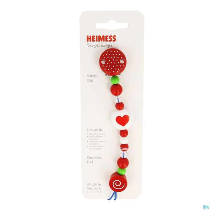 Heimess Soother chaîne coeur 4