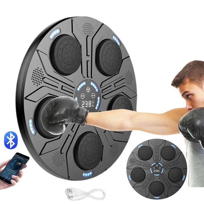 Appareil D'entraînement De Box À Vitesse Réglable Selon Le Rythme De Musique