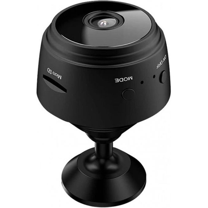 Mini Caméra - Wifi - HD - Sans Fil - Micro SD - Détection de Mouvement