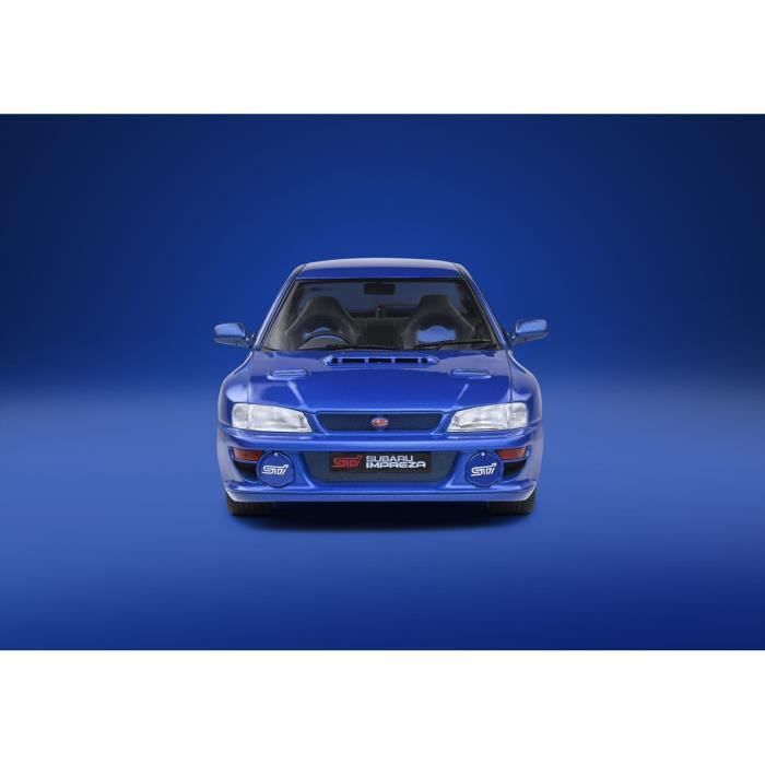SUBARU IMPREZA 22B STI 1998 SONIC BLUE SOLIDO S1807401 1:18 METAL BLEU RHD