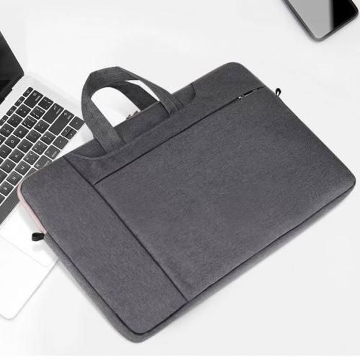 14 Pouce Sacoche pour ordinateur ,Housse pour Pc, bandoulière, gris