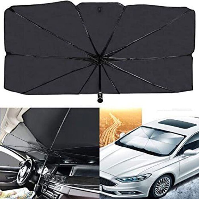 Pare-soleil de voiture pour pare-brise parapluie de pare-soleil de voiture avant facile à utiliser