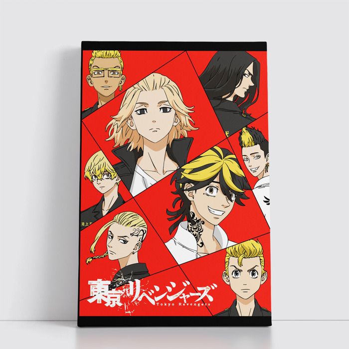 Tableau decoratif sur Toile 25x40 cm Anime attack on titan - one piece - Naruto - death note - Jujutsu Kaisen - Spy x Family 1417