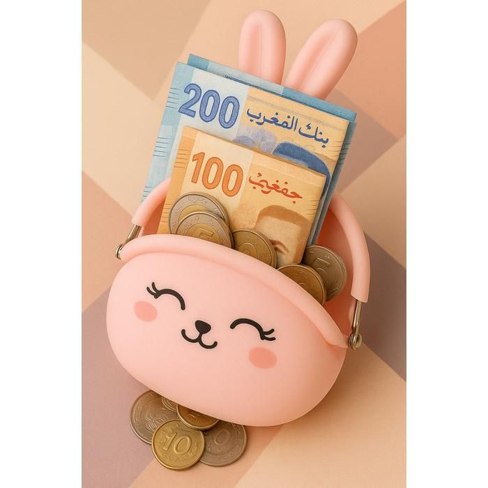 Porte-Monnaie - Lapin - Compact - Simili cuir - Élégant - Pratique