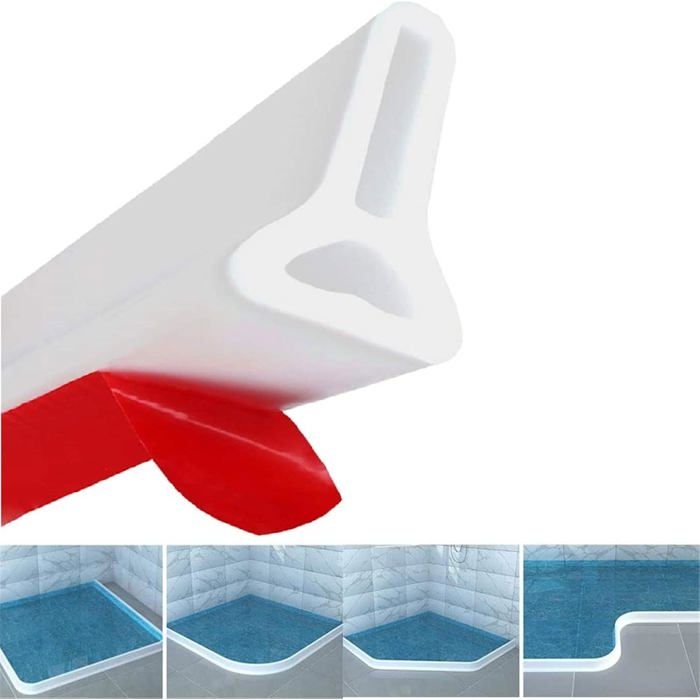Joint d'étanchéité en silicone pour porte de douche, salle de bain... 1mettre