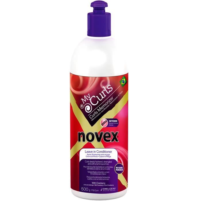 Novex by Embelleze - Après-Shampoing SANS RINCAGE INTENSE - My Curls NOVEX 500g