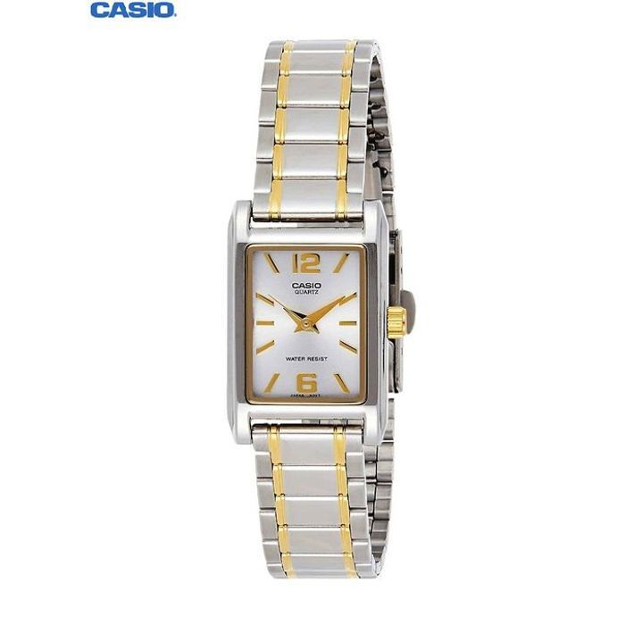 Casio montre pour femme métal plaqué or- ltp-1235sg-7adf