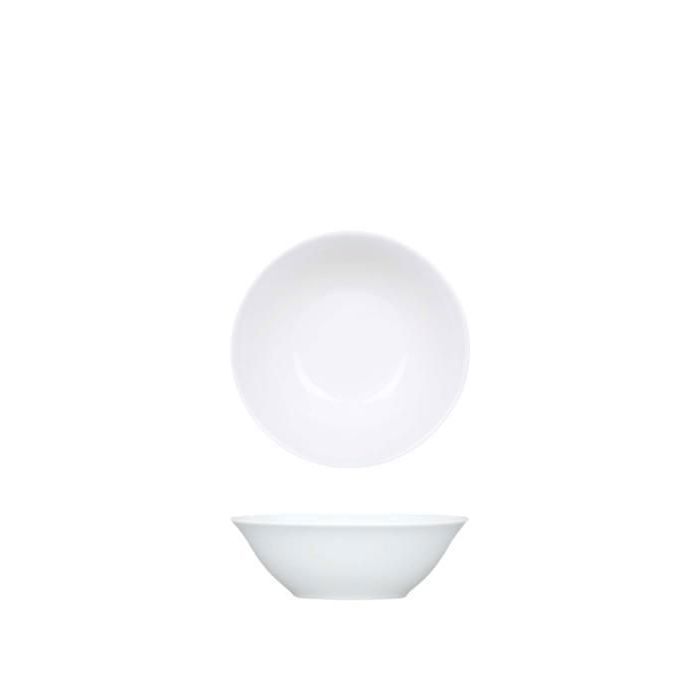 bol à salade rond en porc blanc 15,2cm
