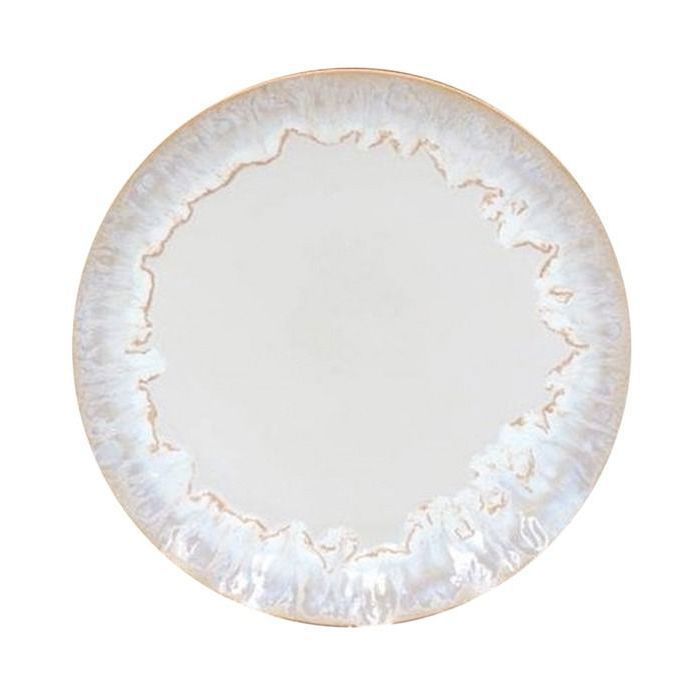 Assiette - TAOMINIA - DIM 27 - Faïence fine - Jaune - Compatible micro-ondes et lave-vaisselle
