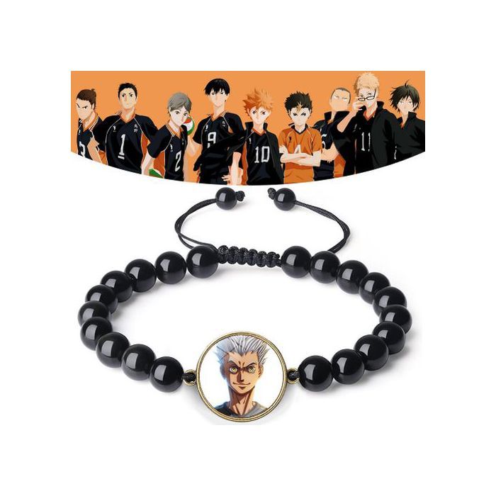 Bracelet En perles Haikyuu Hinata Shoyo volleyball style 6 anime