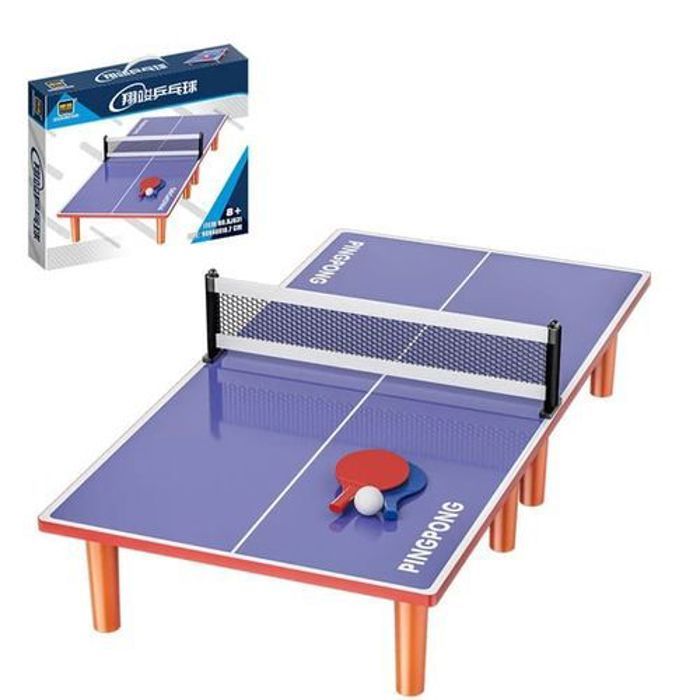 Table de Jeu Tennis Ping-Pong Professionnel Avec Accessoires Pour Enfants