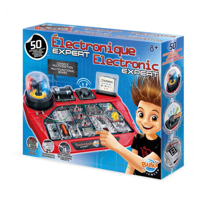 BUKI Jeu de construction Electronique Expert- + 8 ans