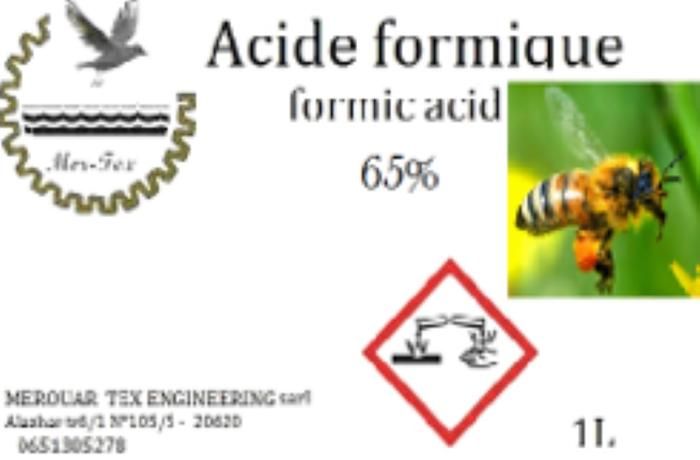 1L d'acide formique 65%