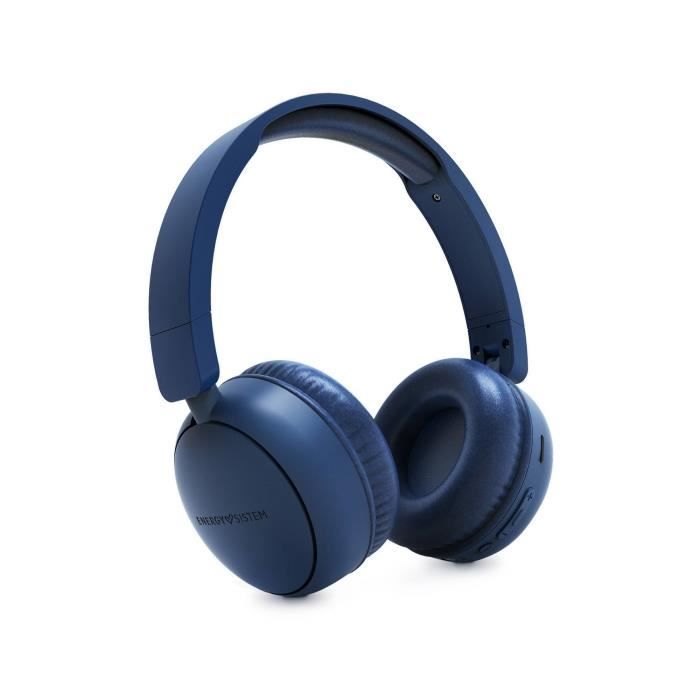 Energy Sistem Radio Color - Écouteurs Bluetooth® avec radio FM (Plastique 100 % recyclé,Technologie Bluetooth) Bleu
