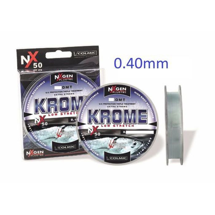 Fil de pêche - COLMIC - Krome - 300m - 0.40mm - 18.90kg