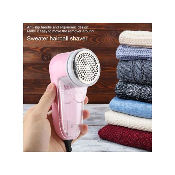 Rasoir anti-peluches portable, rasoir anti-charpie et brosse à peluches.