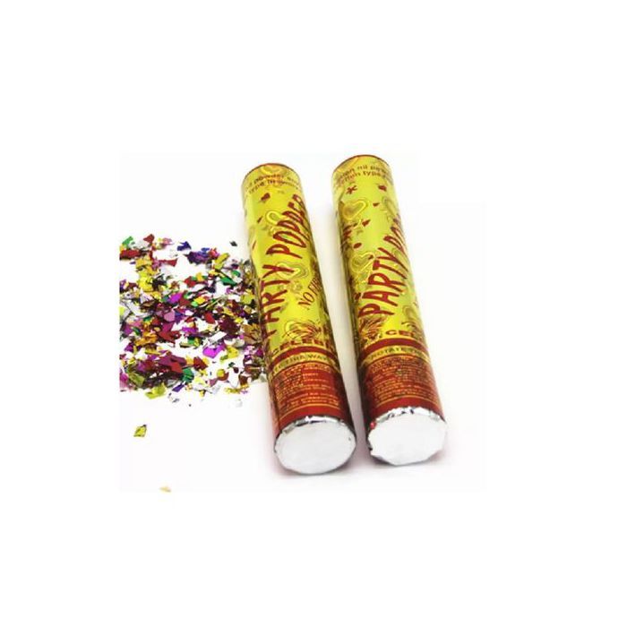 Bombes pour anniversaire & fête de mariage, Popper pour Surprise, 2 pcs
