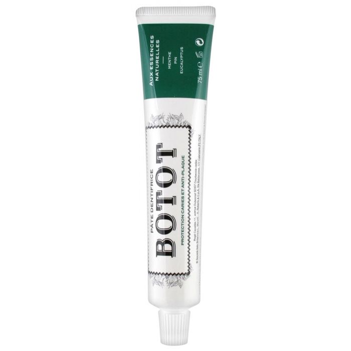 Dentifrice - Botot - Menthe Pin Eucalyptus - 75ml - Protection contre les caries - Haleine fraîche