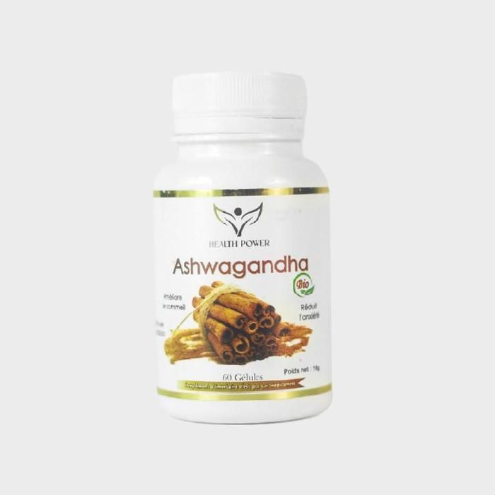 Ashwagandha 600mg 60 Gelules - Stress Réduit & Energie Accrue