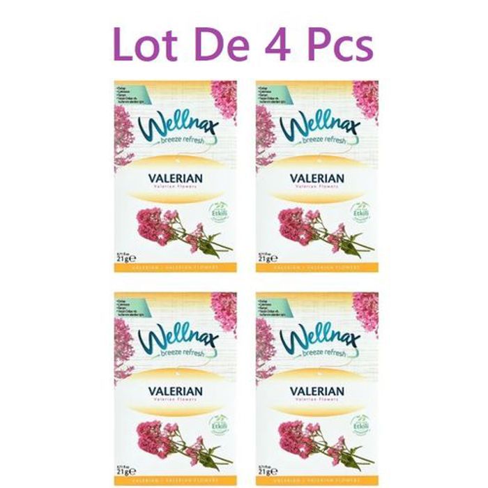 WELLNAX Pochette pour Armoire et Tiroir Valériane X 4 Pièces