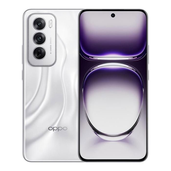 Oppo Reno 12 – Smartphone 5G - 12 Go RAM - 256 Go Stockage – Astro Silver