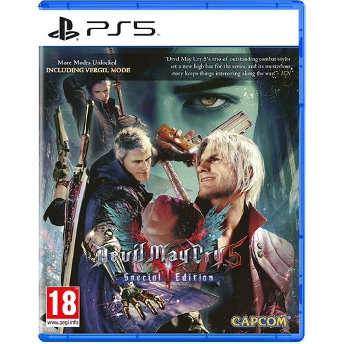 Jeu vidéo - Capcom - Devil May Cry 5 Special Edition - PS5 - Vergil jouable - Ray tracing