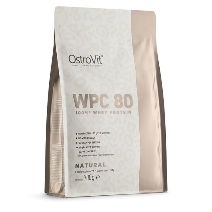 WPC 80 700 g Natural - Protéines de Lactosérum, BCAA & EAA